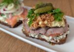 Beef Open Sandwich at SkandiKitchen