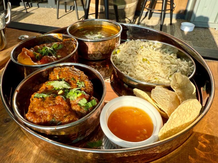 Dipna's Special Meat Feast Thali - Brilliant Gastro