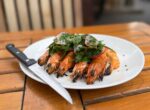 Gambas at the Swan Inn