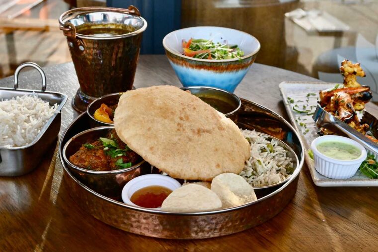 Dipna's Special Meat Feast Thali