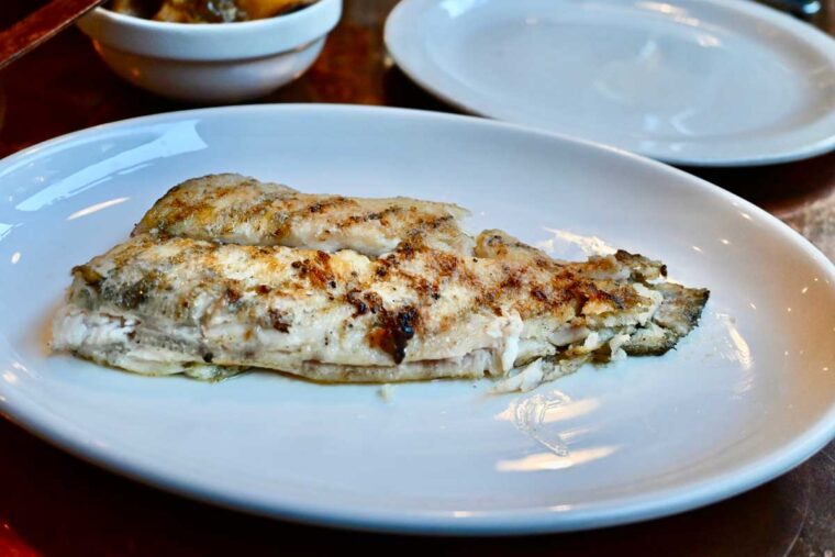 Plaice at Fire & Wine