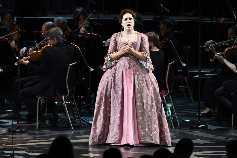 Louise Alder as the Countess - BBC Proms
Royal Albert Hall, London, UK;
Credit: Chris Christodoulou/BBC