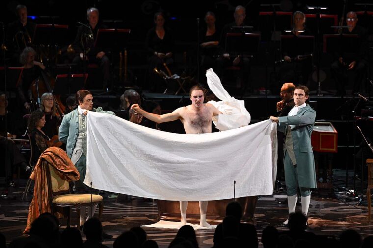 the Count in the Marriage of Figaro - Glyndebourne at the BBC Proms
Royal Albert Hall, London, UK;
Credit: Chris Christodoulou/BBC