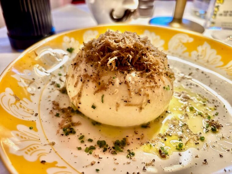 Jacuzzi burrata