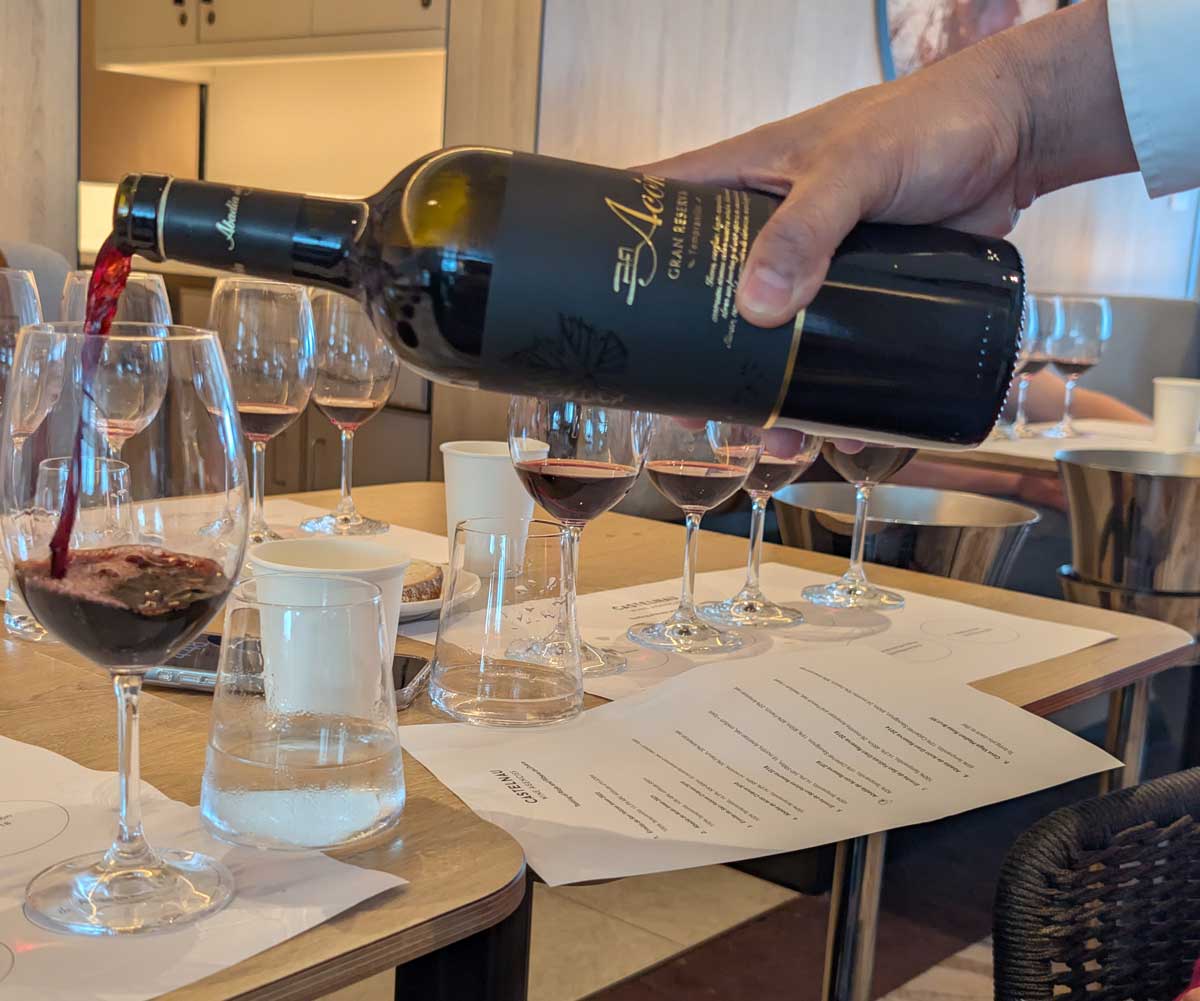 Spanish Wine Tasting - Swan Hellenic Diana