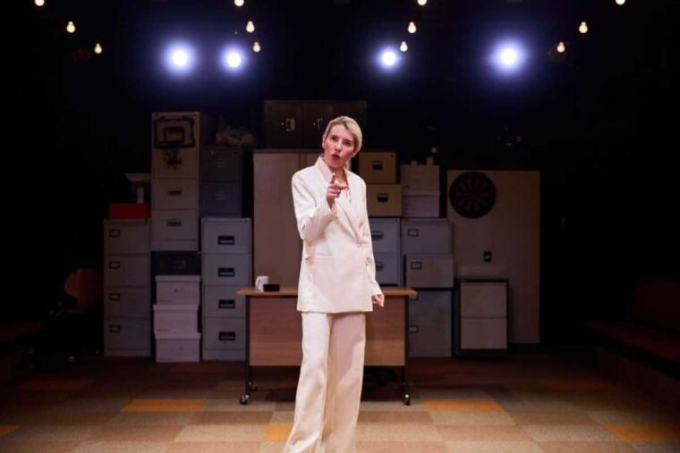 Allison McKenzie as The Voice in The Billionaire Inside Your Head_credit Rich Lakos