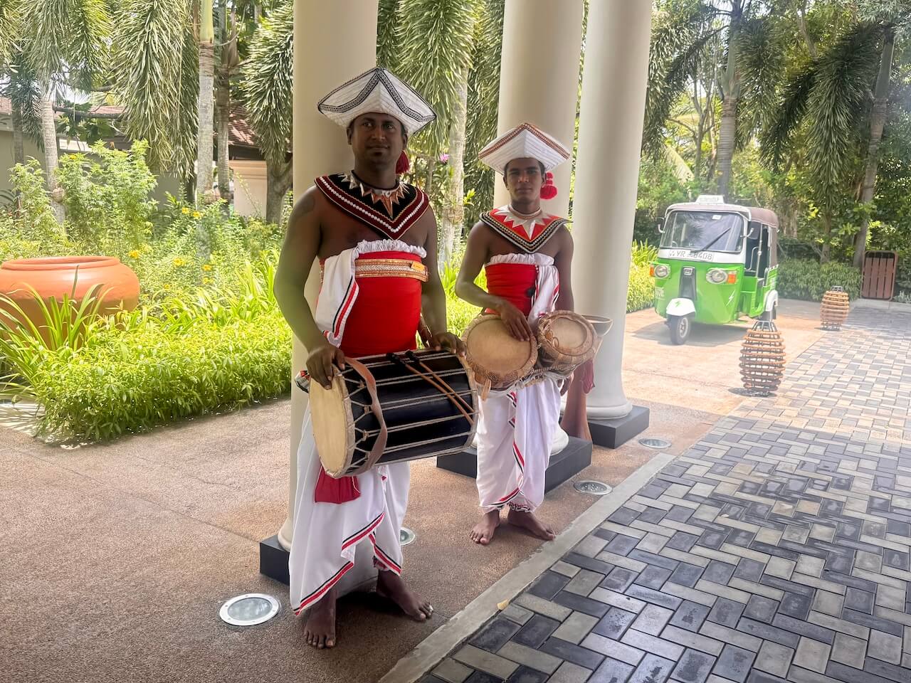 arrival at Anantara Peace Haven