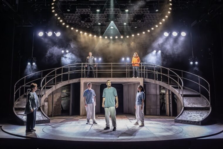The cast of 'Punch'.
Photo by Marc Brenner