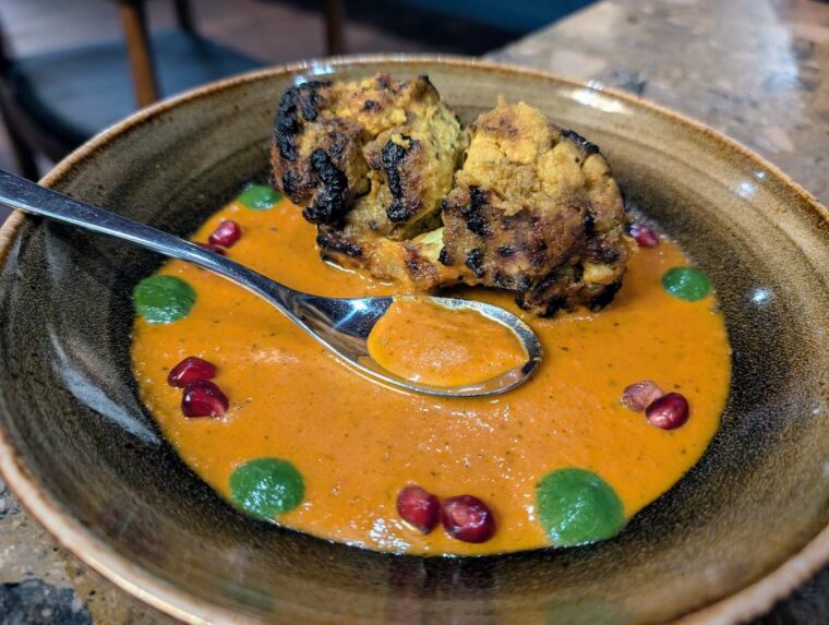 Kokum tandoori cauliflower