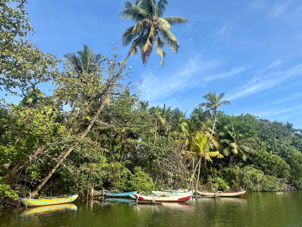 Loagoon baot ride at Anantara Kalutara