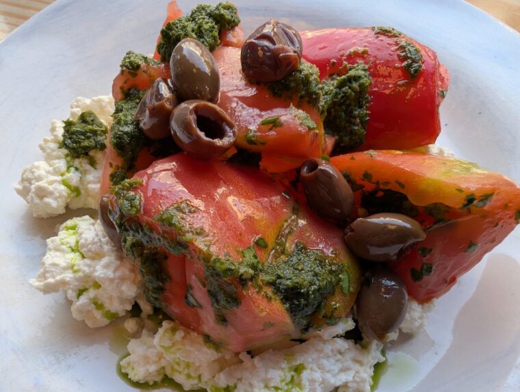 Marcella Deptford ricotta and tomatoes