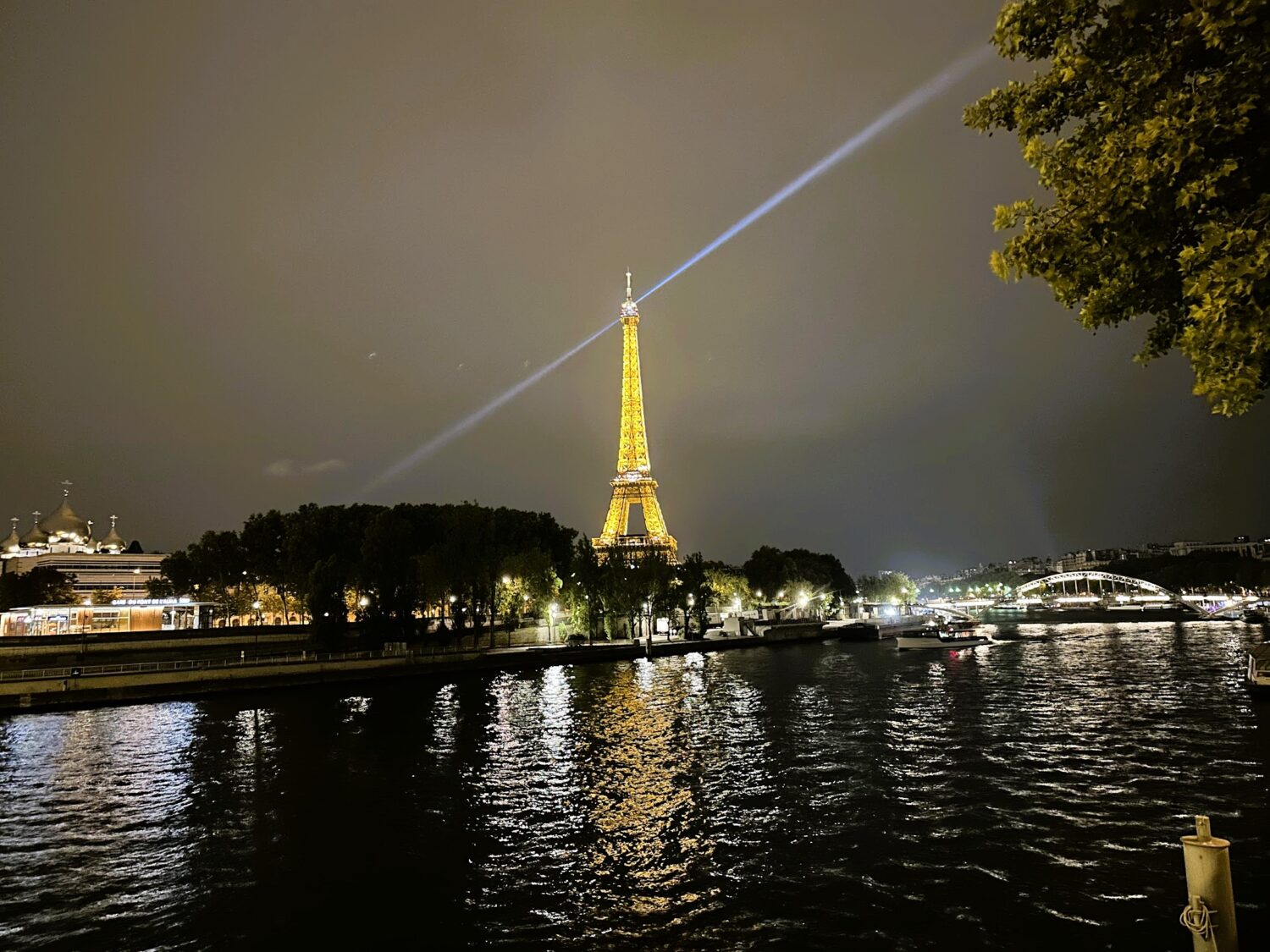 Margaux, Paris has views across to the Eiffel Tower.