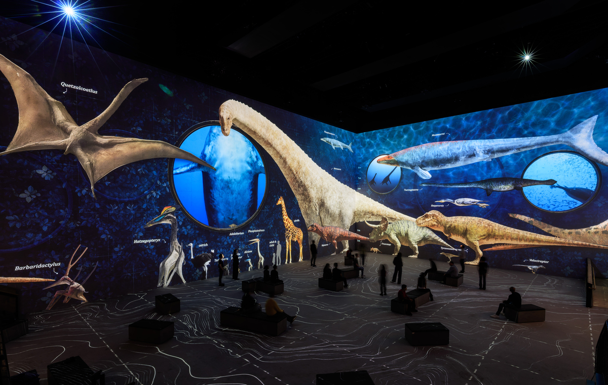 Dinosaurs at Prehistoric Planet