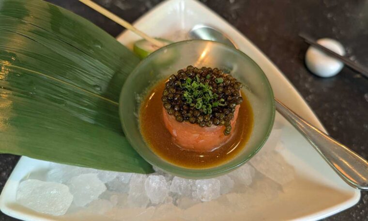 Salmon Tartare Nobu Portman Square