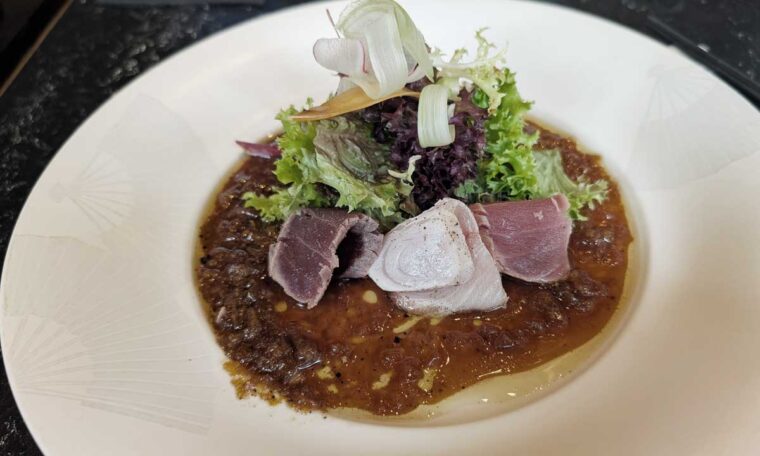 Sashimi Salad, Nobu Portman Square