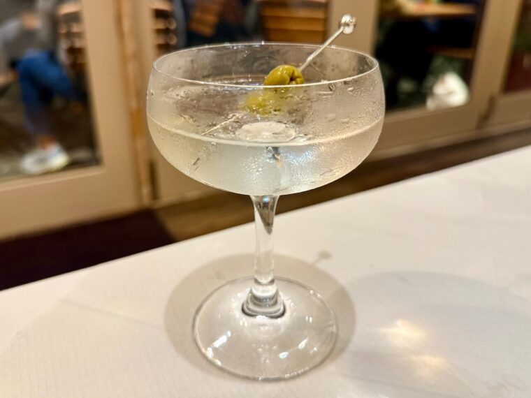 The Salusbury vodka Martini