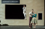 Caspar Singh, Dan D'Souza, Anna Elizabeth Cooper, ENO’s Albert Herring 2025 © Genevieve Girling