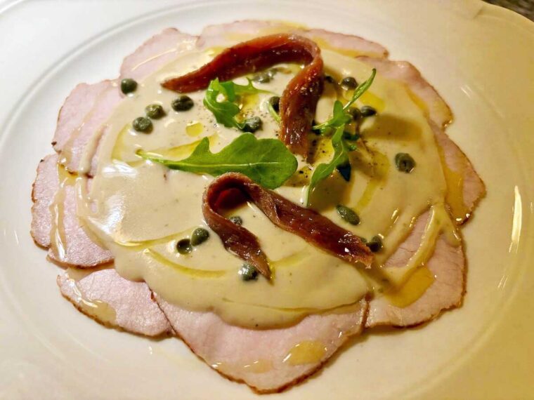 Cicoria Vitello Tonnato