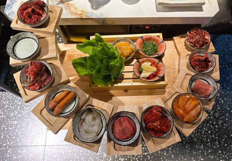 High Yaki Beef 12 Kinds BBQ set