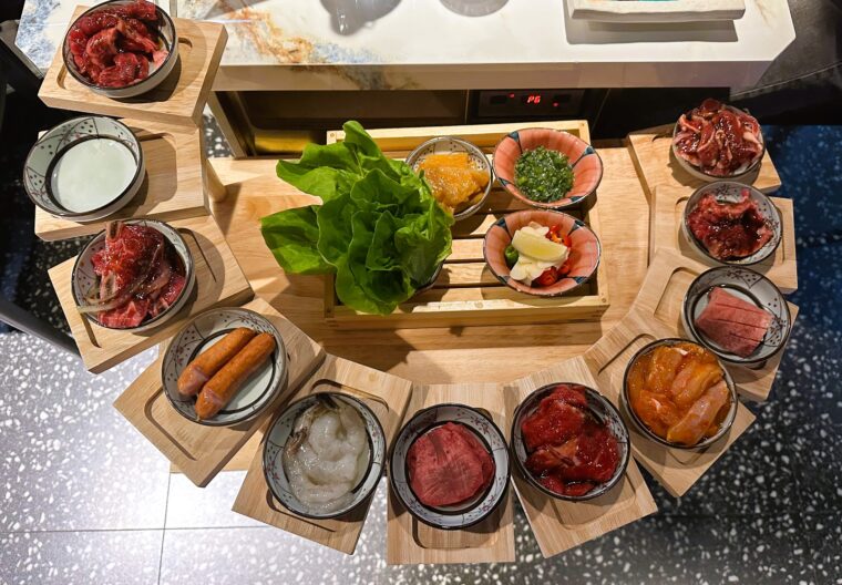 High Yaki Beef 12 Kinds BBQ set