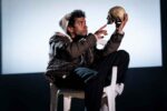Hiran Abeysekera (Hamlet) in Hamlet at the National Theatre. (c) Sam Taylor 149