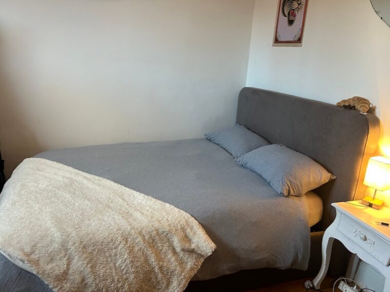 New SImba mattress on bed