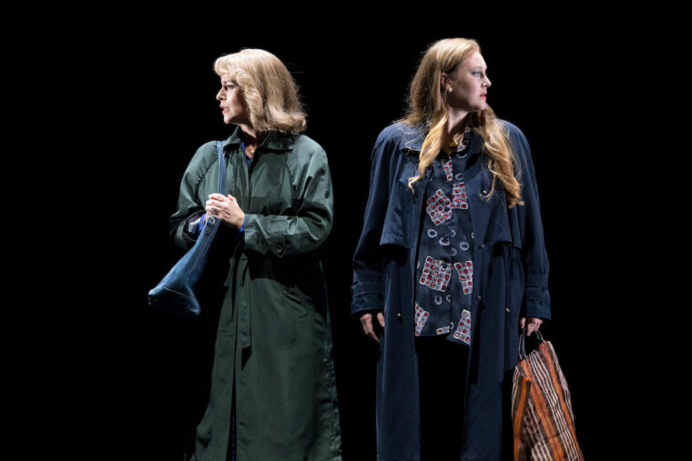 Cathy (Rachael Lloyd) and Yolanda (Bethany Horak-Hallet). The Railway Children, Glyndebourne Autumn Season 2025