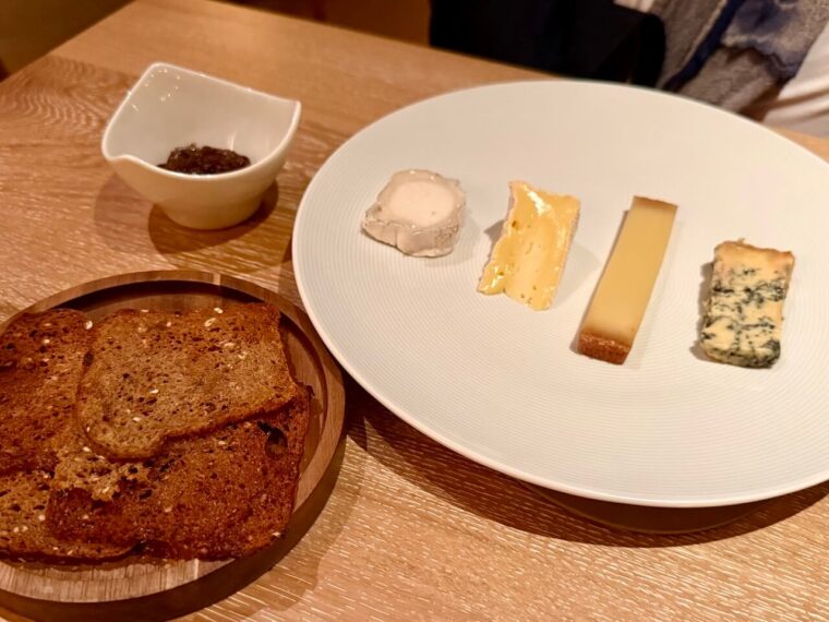 Cheese board 74 Charlotte Street