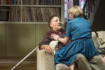 Clive Owen (Alfie) and Saskia Reeves (Julie) in End at the National Theatre. Photographer Marc Brenner 01222