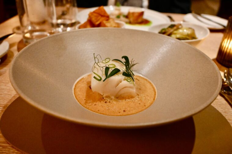 Cornish cod at 74 Charlotte Street