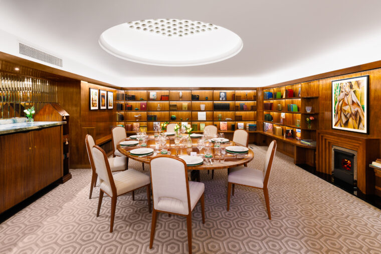 Art Deco Library at the Lansdowne Club