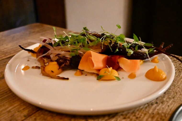 Burnt carrots Oui Madame
