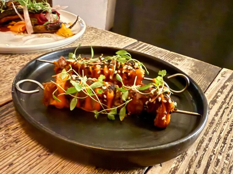 Pork skewers Oui Madame