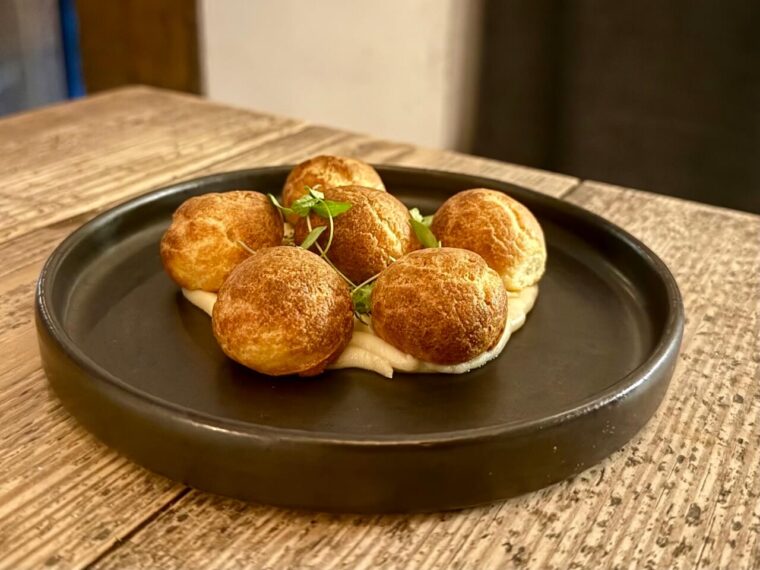 Savoury Choux at Oui Madame