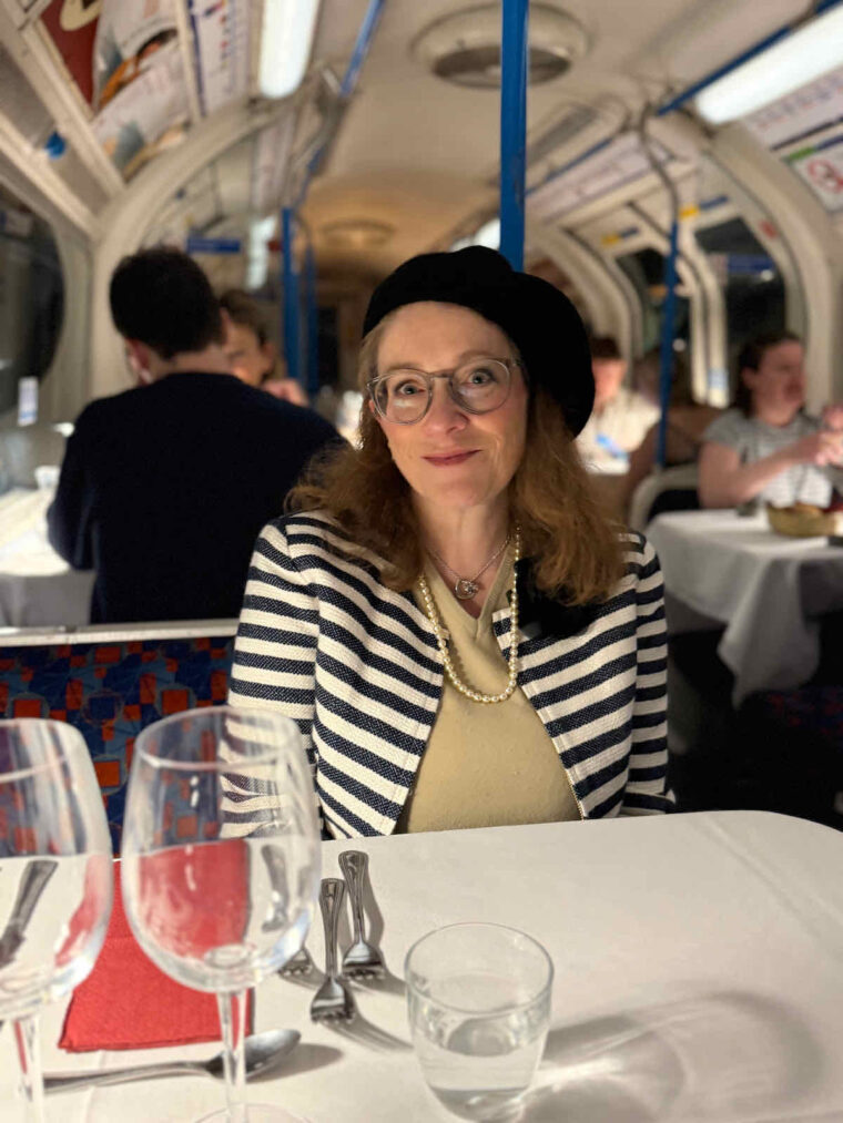Dining at Supperclub.tube at Walthamstow Pumphouse Museum.