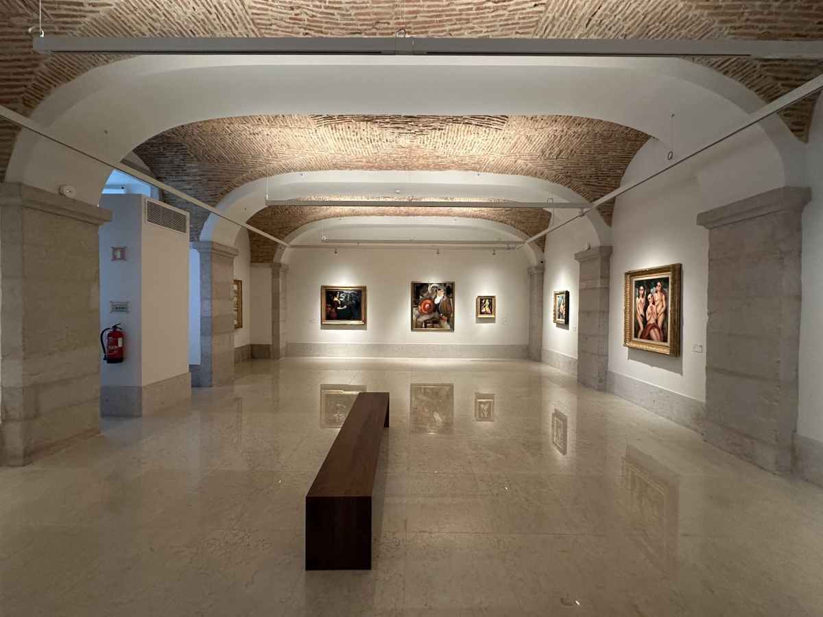 Lisbon MACAM interior - one of many art museums in Lisbon