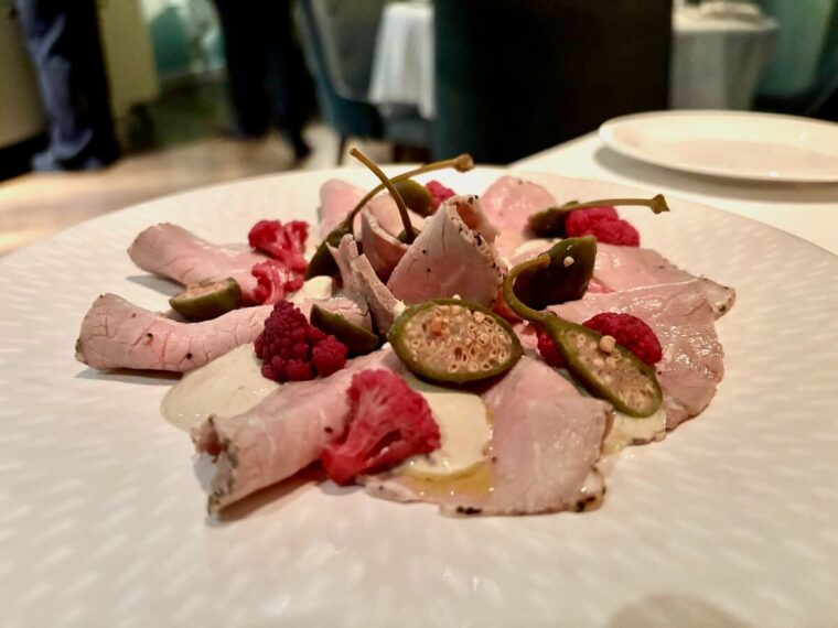Sartoria Launceston Place , vitallo tonnato