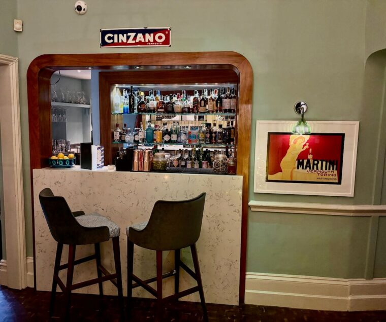Sartoria Launceston Place bar