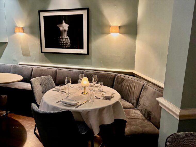 Sartoria Launceston Place interior