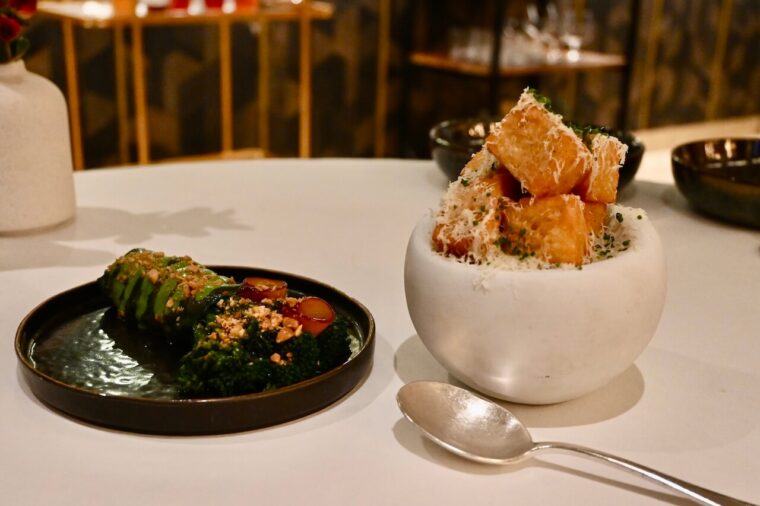 Potato Pavés & tenderstem broccoli CORD by Le Cordon Bleu