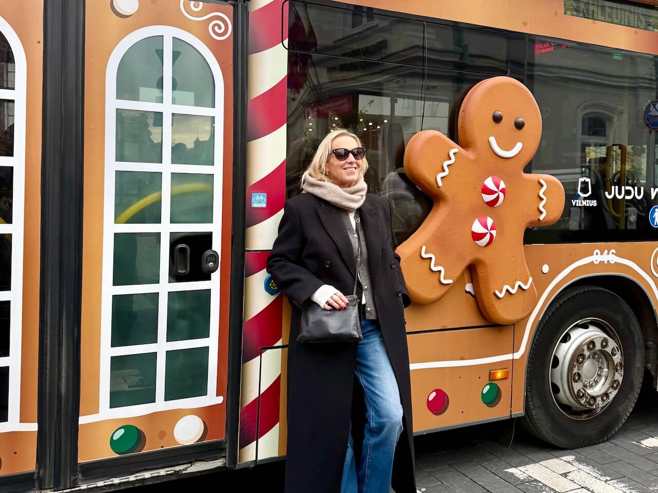 Gingerbread bus Vilnius