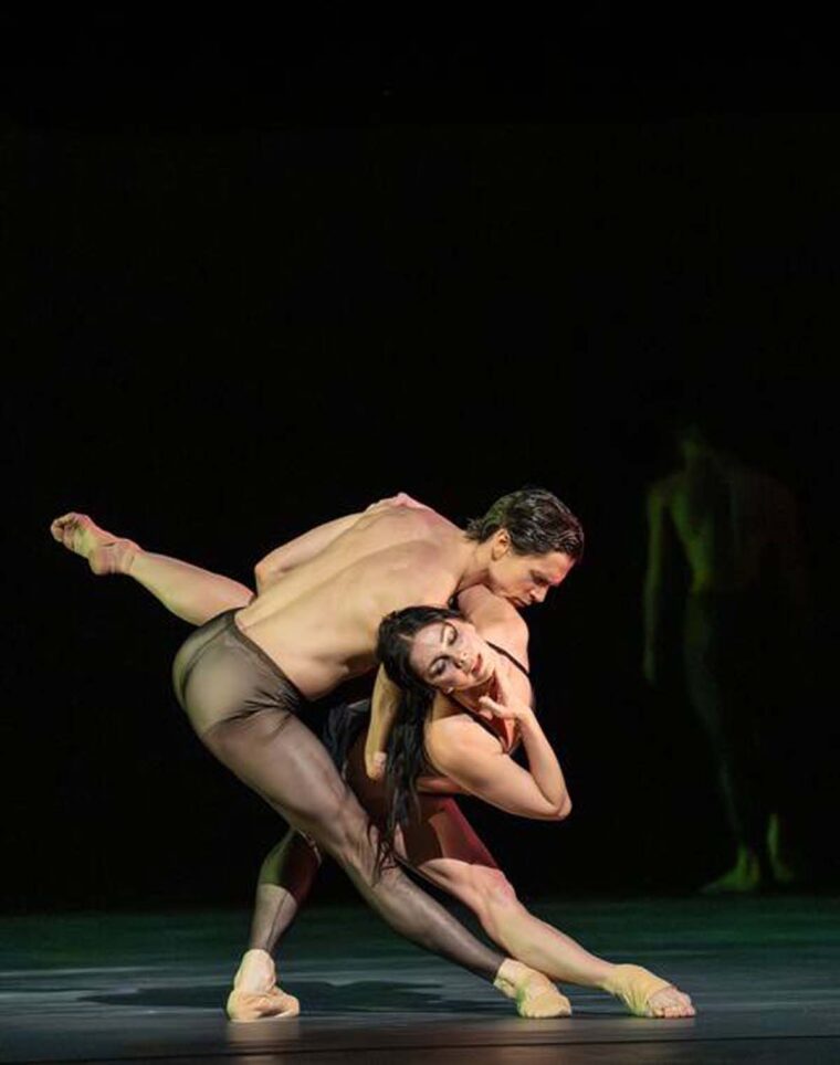 The final pas de deux in Tuesday - Bracewell and Osipova