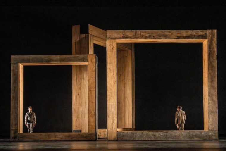 William Bracewell as Peter and Patricio Rev&eacute; as Richard in Wayne McGregor's I Now, I Then 