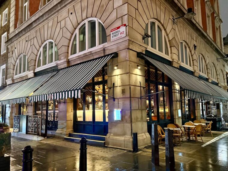 Harry's Covent Garden exterior