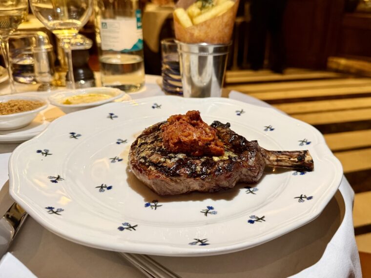 Rib Eye steak Harry's Covent Garden