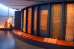 kapa (barkcloth) pieces on display © The Trustees of the British Museum, Photo by MKH