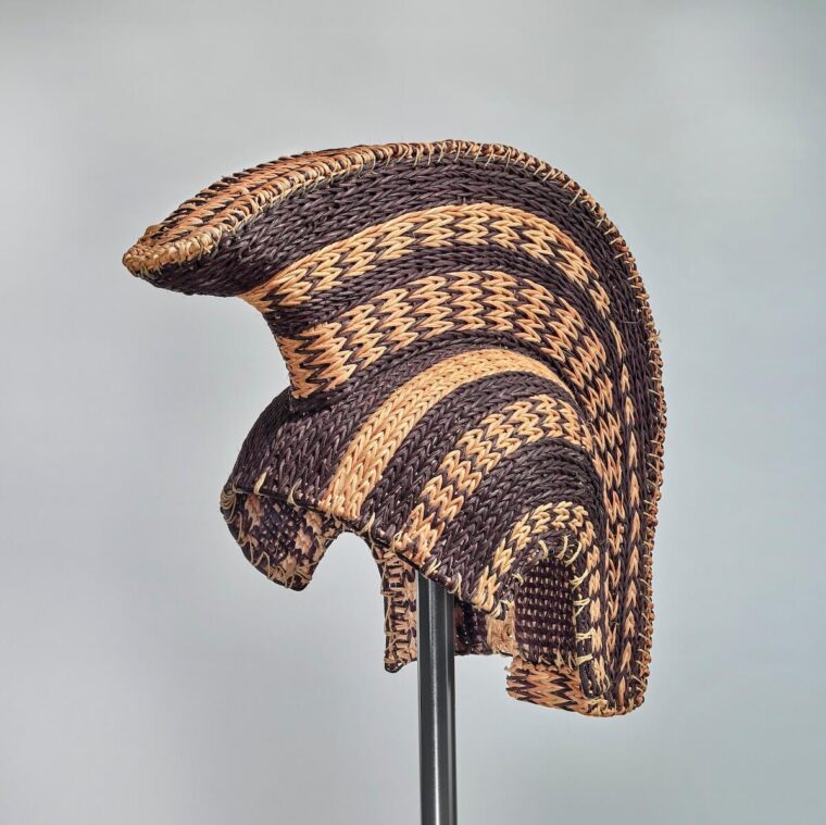 mahiole (helmet) &copy; The Trustees of the British Museum