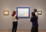 Installation view, The Griffin Catalyst Exhibition_ Seurat and the Sea, Courtauld Gallery.