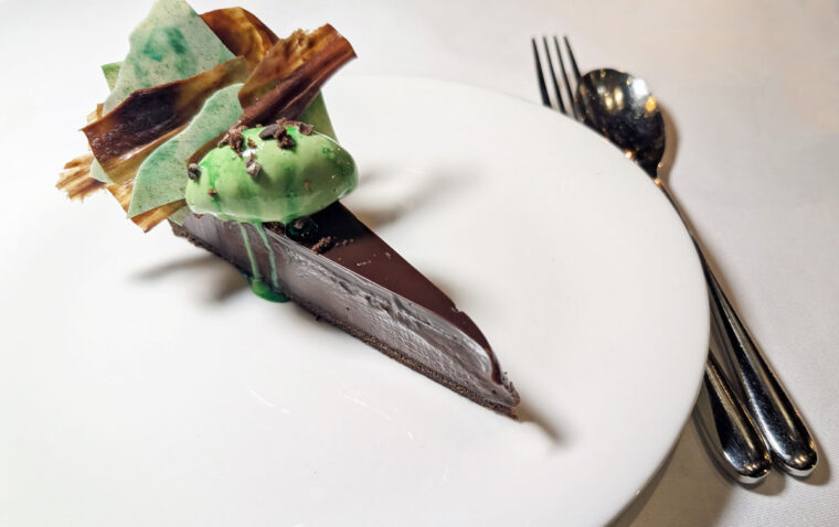 XoXo Chocolate Tart - Tom Brown at the Capital