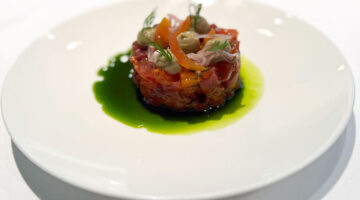 Crudo di Tonno at Sartoria, Launceston Place